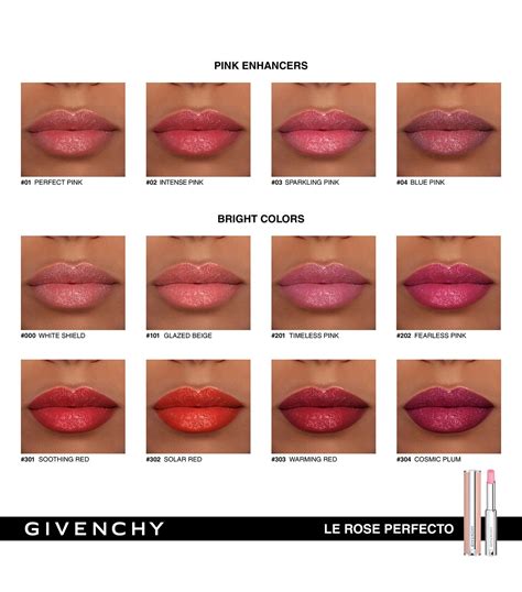 givenchy rose perfecto lip balm 201|givenchy rose perfecto liquid balm.